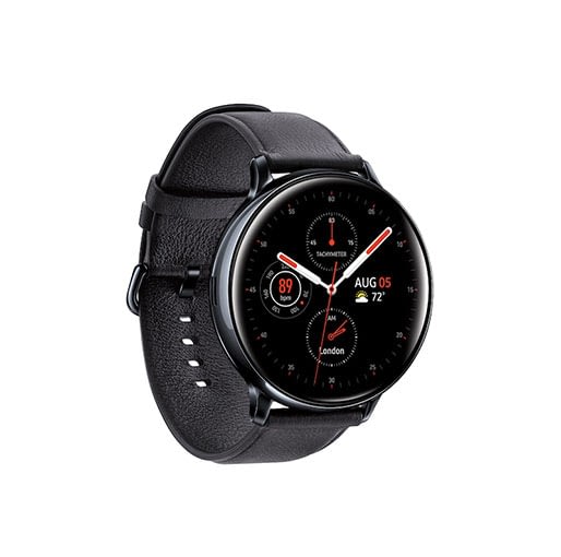 samsung galaxy watch active2 stainless steel 44mm lte black